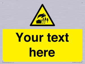 Custom Warning: Large scale fire zone